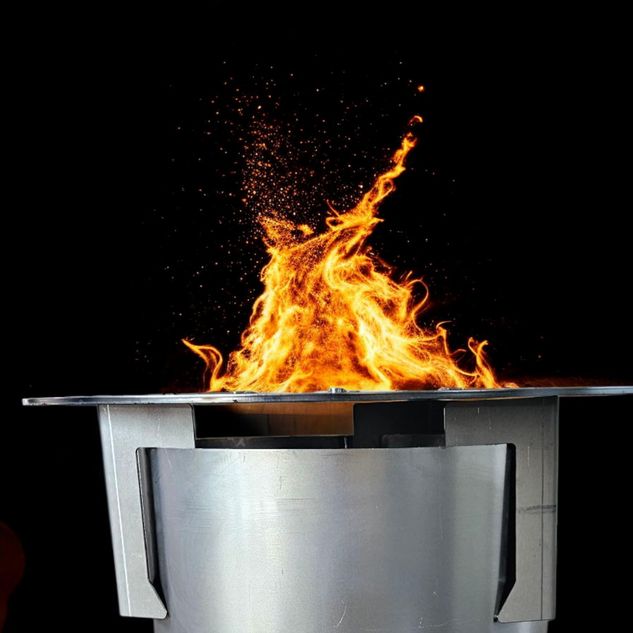 3 Stück Grillplatten-Abstandshalter passend für Feuertonnen & Feuerschalen