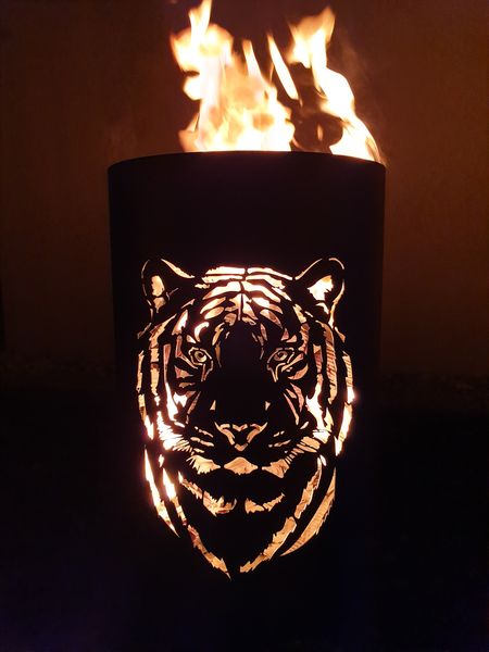 Feuertonne / Feuerkorb - Tiger