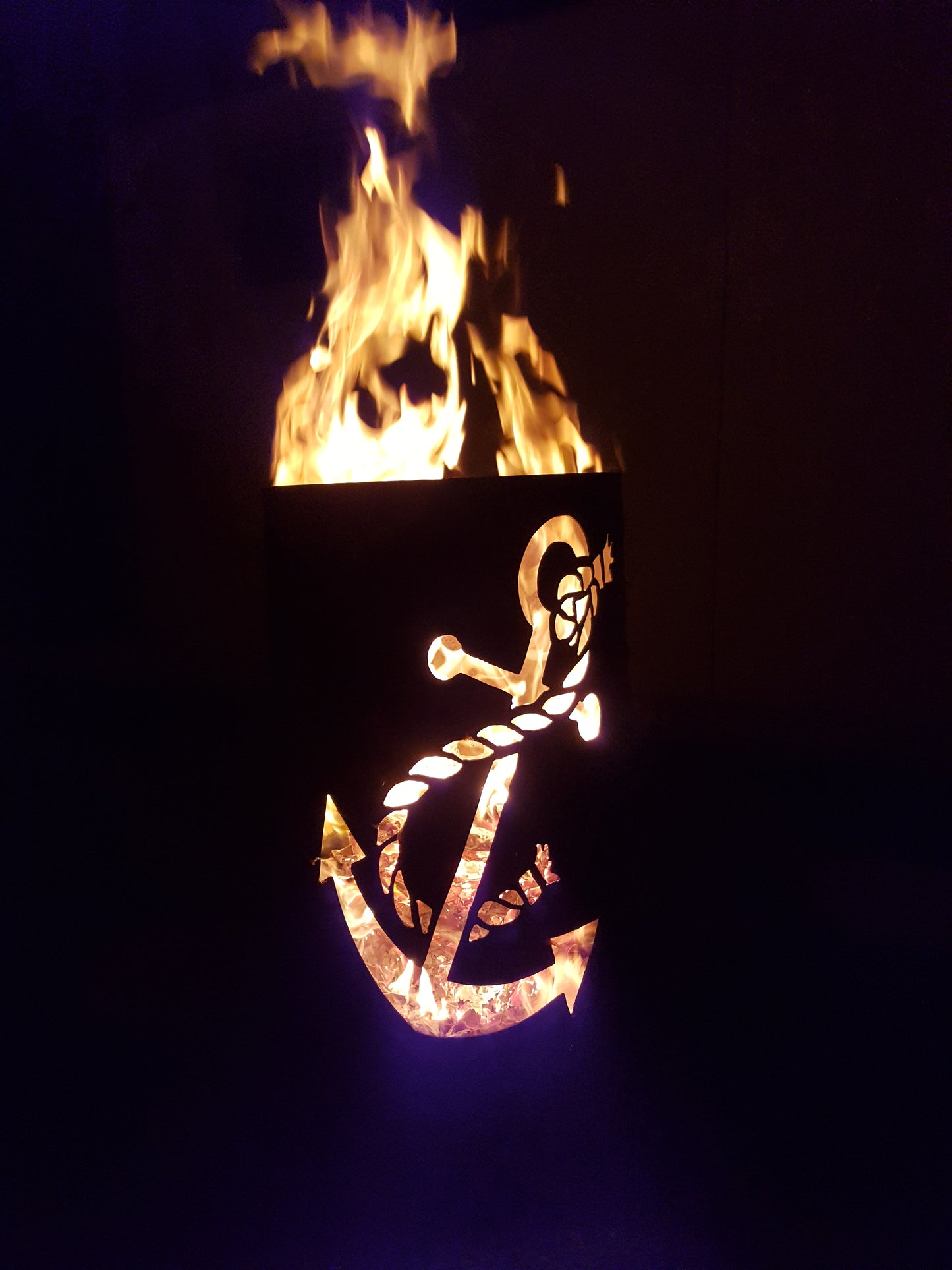 Feuertonne / Feuerkorb - Anker