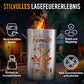 Feuertonne „Familie – Heimathafen“ mit Anker-Motiv – stabil, langlebig und mit verschweißtem Boden