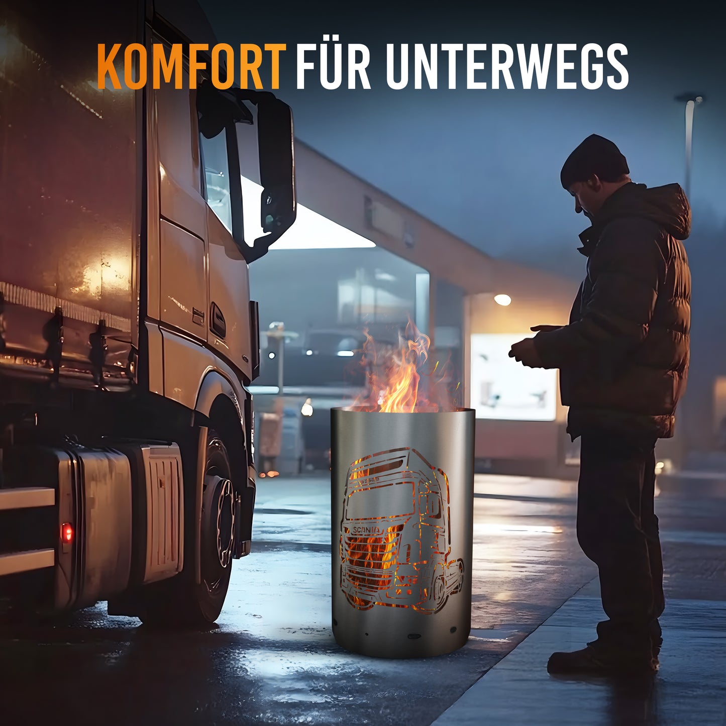 Feuertonne / Feuerkorb - SCANIA