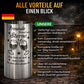 TiKo-Design® Feuertonne aus Stahl – „Freunde sind wie Sterne“