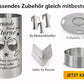 TiKo-Design® Feuertonne aus Stahl – „Freunde sind wie Sterne“