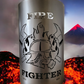 Feuertonne / Feuerkorb - Feuerwehrmann / Firefighter