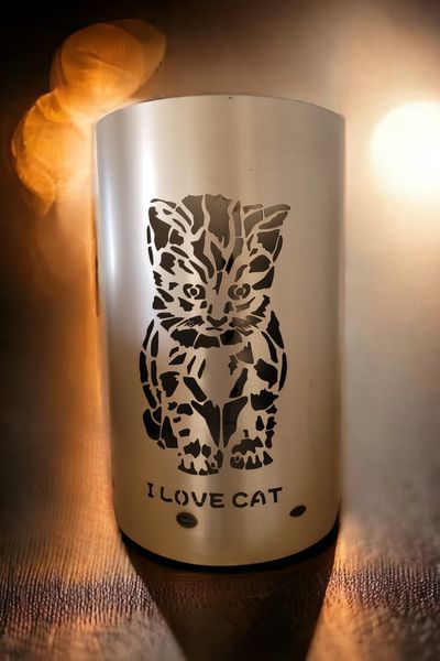 Feuertonne / Feuerkorb - Cat  ( I love Cat )