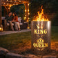 Feuertonne "King & Queen"
