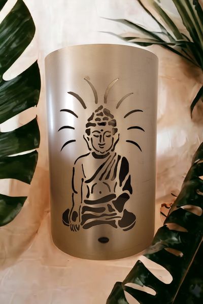 Feuertonne / Feuerkorb - Buddha