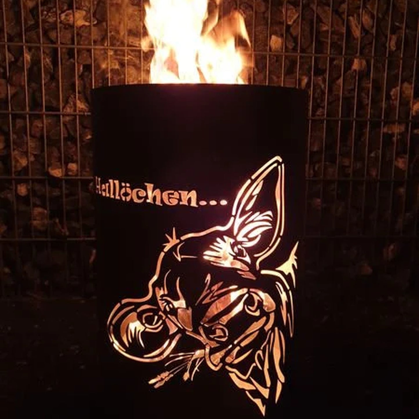 Feuertonne "Kuh Hallöchen"