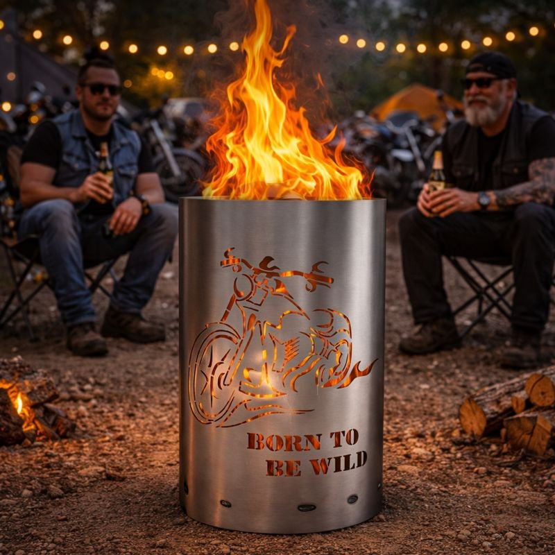 Feuertonne "Born to be wild"