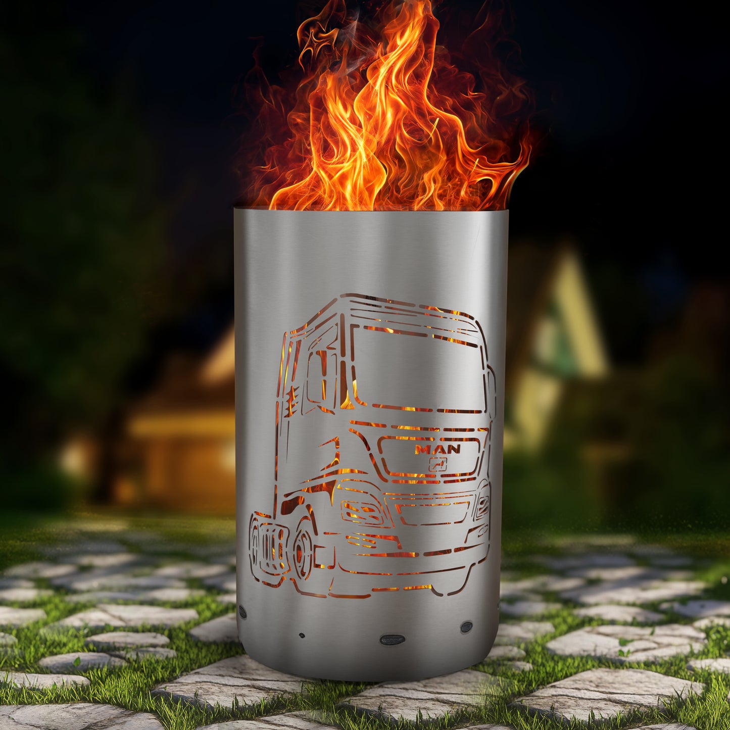 Feuertonne / Feuerkorb - MAN Truck