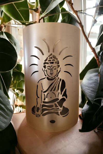 Feuertonne / Feuerkorb - Buddha