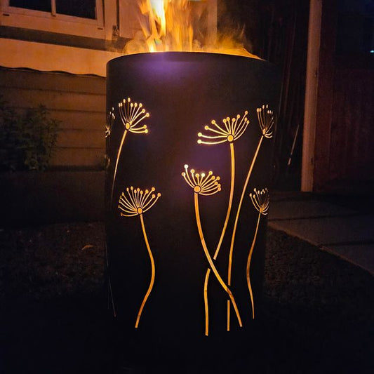 Feuertonne "Pusteblumen"