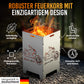 Feuerkorb "Born to ride"