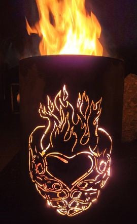 Feuertonne / Feuerkorb - Burning Heart