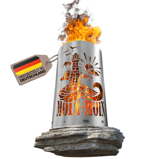 Feuertonne / Feuerkorb - Leuchtturm