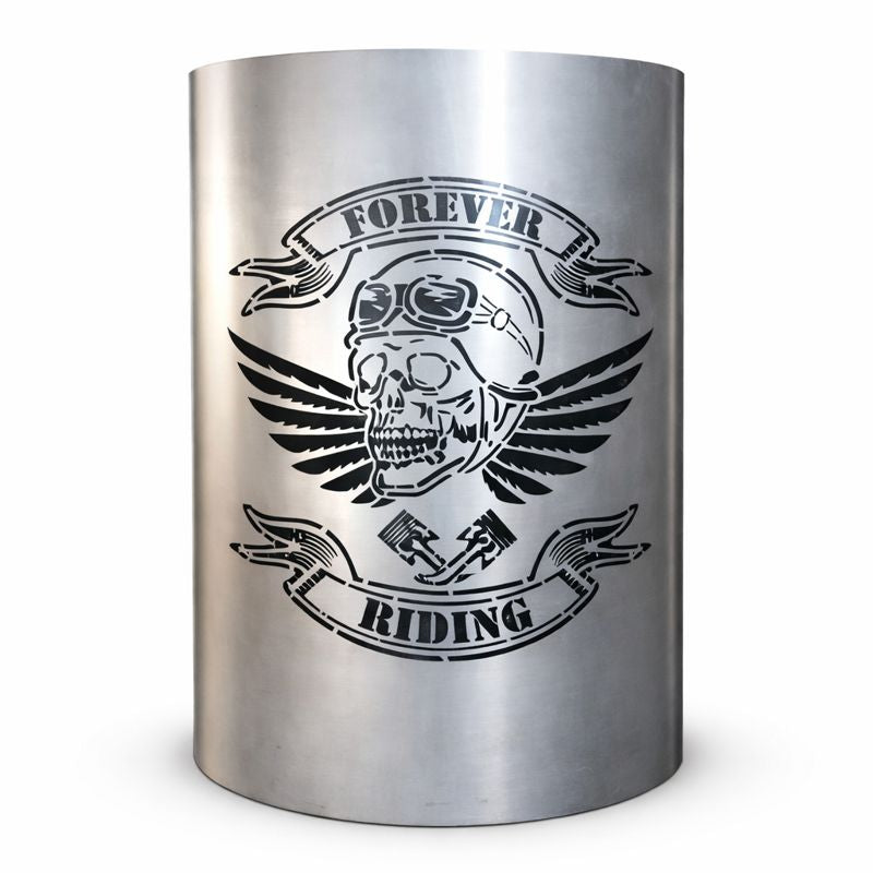 Feuertonne "Skull: Forever Riding"