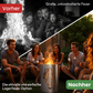 TiKo-Design® Feuertonne aus Stahl mit Pferdekopf Motiv