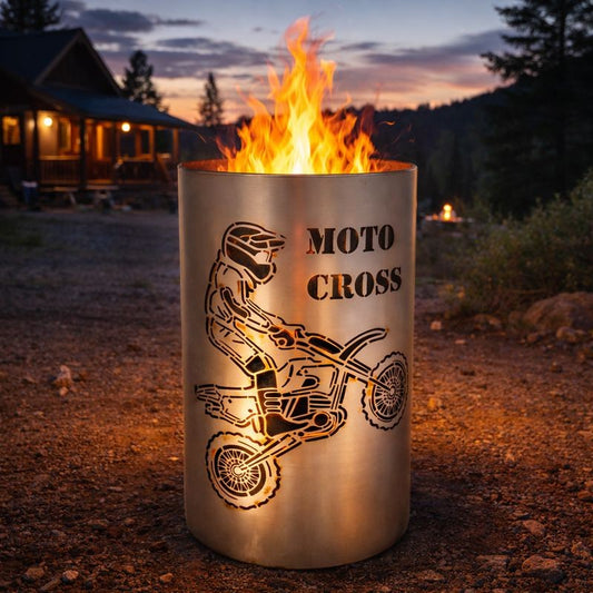Feuertonne "Moto Cross"