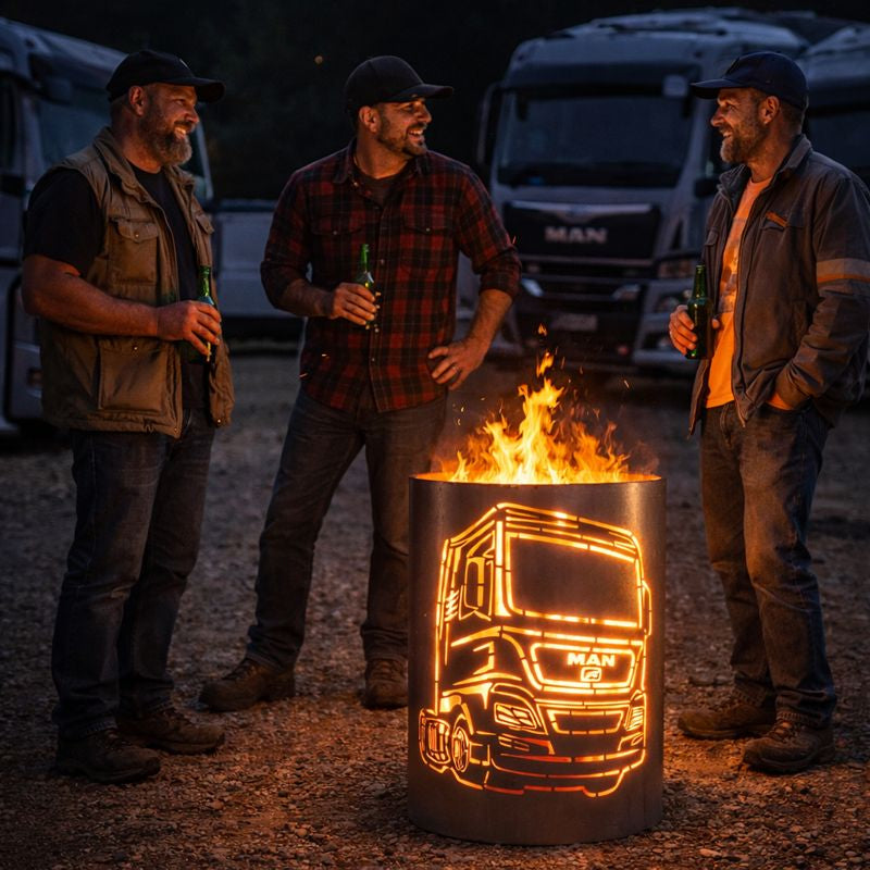 Feuertonne "MAN Truck"