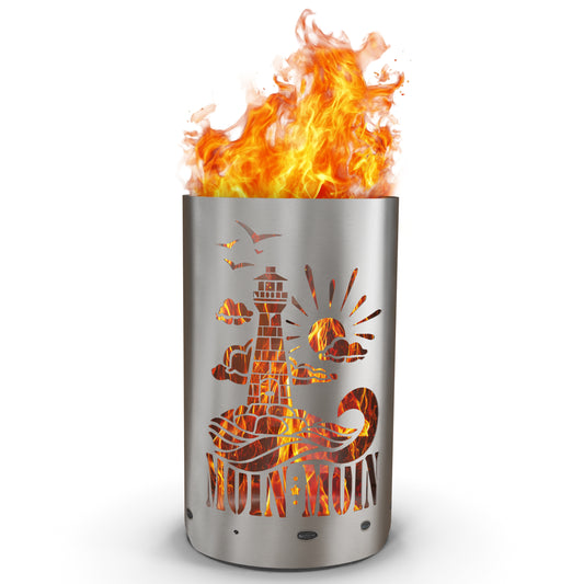Feuertonne / Feuerkorb - Leuchtturm
