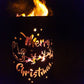 Feuertonne / Feuerkorb - Merry Christmas
