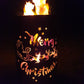 Feuertonne / Feuerkorb - Merry Christmas