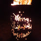 Feuertonne / Feuerkorb - Merry Christmas