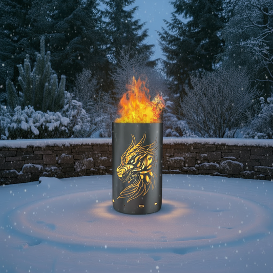Feuertonne "Drache"