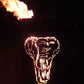 Feuertonne / Feuerkorb - Elefant