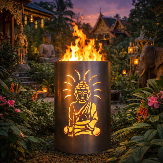 Feuertonne "Buddha"
