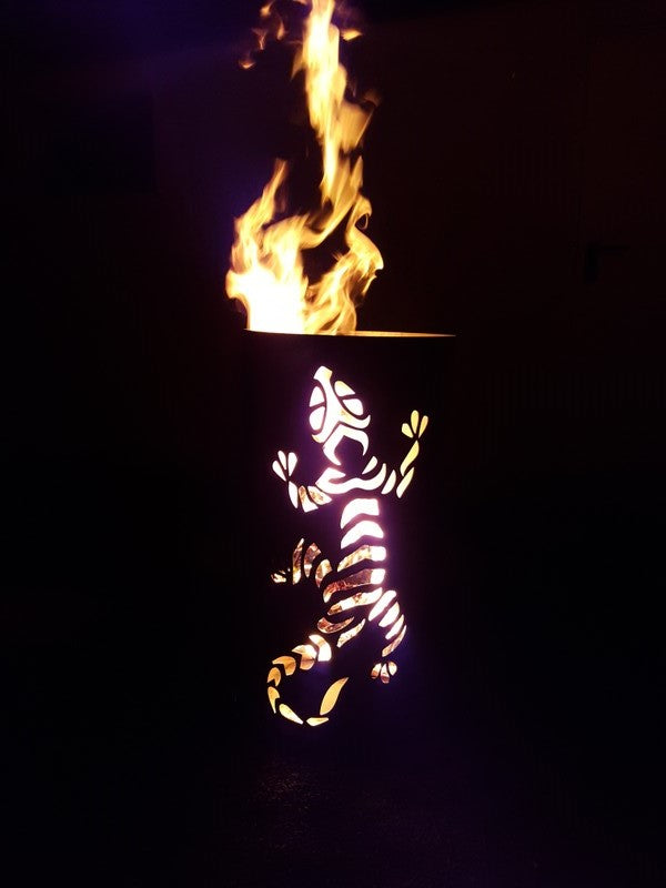 Feuertonne / Feuerkorb - Gecko