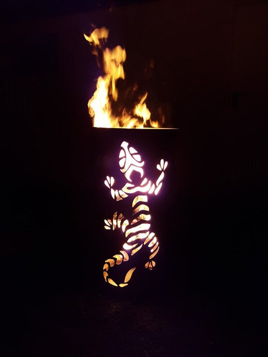 Feuertonne / Feuerkorb - Gecko