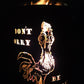 Feuertonne / Feuerkorb mit Motiv " Huhn "  Don`t worry - be happy