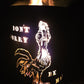 Feuertonne / Feuerkorb mit Motiv " Huhn "  Don`t worry - be happy