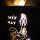 Feuertonne / Feuerkorb mit Motiv " Huhn "  Don`t worry - be happy