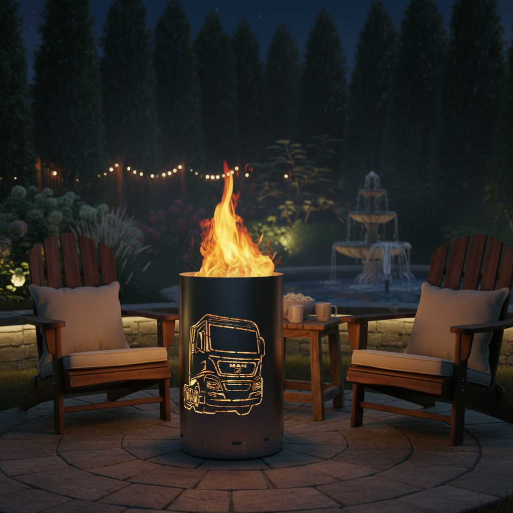 Feuertonne "MAN Truck"