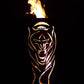 Feuertonne / Feuerkorb mit Motiv  " Tiger "