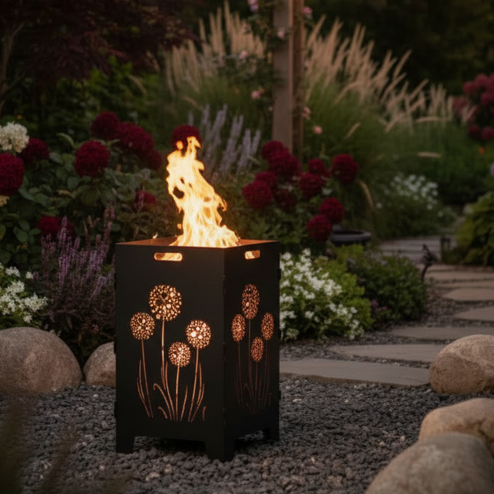 Feuerkorb "Pusteblume"