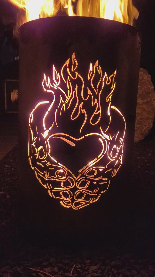 Feuertonne / Feuerkorb - Burning Heart
